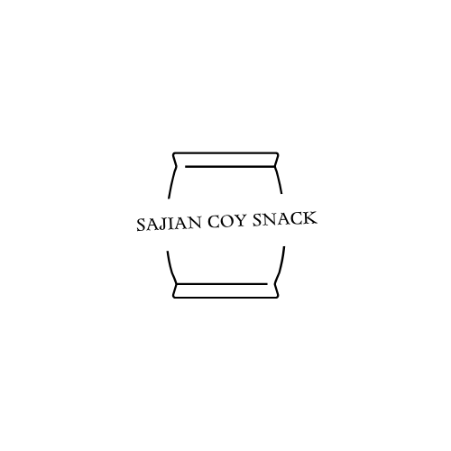 Beige and Black Minimalist Merienda Snack Logo (2)